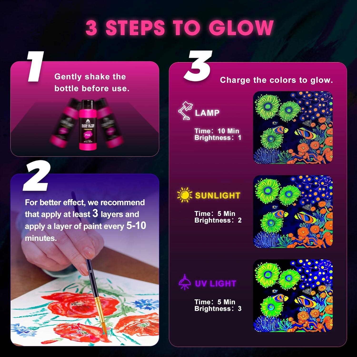 image52 Pcs Acrylic Paint Set  36 Colors 2oz60ml with 12 Brushes 2 Knives ampamp Palette  Rich Pigments for Adults Kids Artists ampamp Beginners  Painting on Halloween Pumpkin Canvas Ceramic Rock WoodMixed