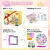 image102 PCS Magnetic Tiles Set Magnet Building Blocks Set with Car for Kids Ages 3 STEM Educational Montessori Learning Construction Toys for 3 4 5 6 7 8  Year Old Toddlers Boys Girls Birthday Gifts165 PCS