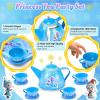 image61Pcs Tea Party Set for Little Girls Dreamland World Tea Set Toys Including Dessert Cake Stand ampamp Carrying Case Kids Kitchen Pretend Play for 3 4 5 6 Year Old Girl Birthday GiftsIce and Snow With Cake Stand