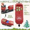 imageTrain Set with More Tracks ampamp Carriages Luxury Train Toys with Smoke Light and Sound Christmas Train Sets for Around The Tree Toy Train Set for 3 4 5 6 7 8 Years Old Boys Toddlers GiftsHighEnd