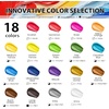image:imageVigorFun 26 Pcs Glow in the Dark Acrylic Paint Set with 12 Brushes 2 Knives amp Palette 10 Colors 2oz60ml  for Adults Artists amp Beginners  Arts and Crafts Painting KitClassic