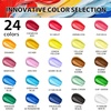 image:imageVigorFun 26 Pcs Glow in the Dark Acrylic Paint Set with 12 Brushes 2 Knives amp Palette 10 Colors 2oz60ml  for Adults Artists amp Beginners  Arts and Crafts Painting KitClassic